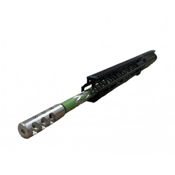 AR-15 5.56/.223 16" Green Diamond Tactical Upper Assembly / Mlok